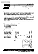 DataSheet LA7837 pdf